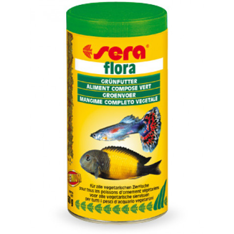 Корм для аквариумных рыб Sera Flora