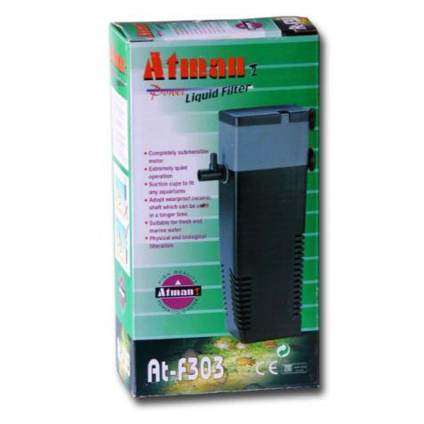 Внутренний фильтр Atman AT-F303/ViaAqua VA-303F для аквариума до 100 л, 600 л/ч