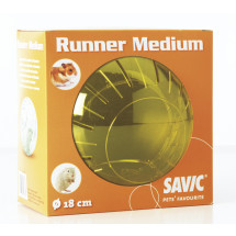 Пластиковый шар прогулочный Savic Runner Medium,  для хомяков, пластик, 18 см