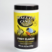 Сухой корм для рыб Omega One First Flakes 1541, 150 г