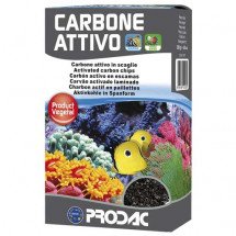 Prodac Carbone Attivo растительный уголь фильтрации воды в аквариуме, 250 г