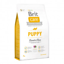 Корм Brit Care Puppy Lamb & Rice для щенков всех пород собак