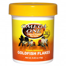 Корм для рыб Omega One Goldfish Flakes 1261, 12 г (снят с продажи)