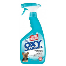Simple Solution Oxy Charged Stain&Odor Remover спрей с кислородом для нейтрализации запахов животных, 945 мл