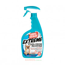 Simple Solution Extreme Stain&Odor Remover спрей- концентрат для нейтрализации запахов животных, 945 мл