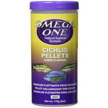Корм для рыб Omega One Large Cichlid Pellets 4331, 85 г (снят с продажи)