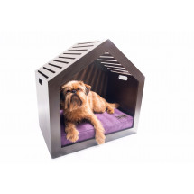 Домик будка для собак Harley & Cho Brown Shelter 4441305, 50х40 см