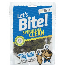 Лакомство-угощенье для собак Brit Let's Bite Spirulina Clean со спирулиной, 150 г