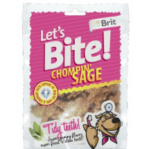 Лакомство-угощенье для собак Brit Let's Bite Chompin Sage с шалфеем, 150 г