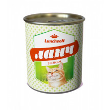 Мясной рацион Luncheon Ланч с ягненком консерва для кошек, 360 г