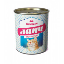 Мясной рацион Luncheon Ланч с кроликом консерва для кошек, 360 г