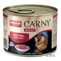 Консервы, паштет Animonda Carny для кошек, говядина, ягненок, 200 грамм