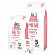 Корм для щенков малых пород Brit Care GF Mini Puppy Lamb