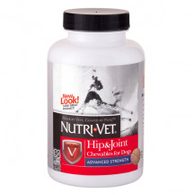 Комплекс витаминов для собак Nutri-Vet Hip&Joint Advanced, для связок и суставов, 90 табл