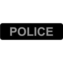 Сменная надпись "POLICE" Collar Dog Extremе для шлеи POLICE