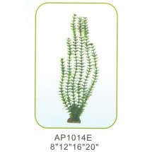 Искусственное растение декор для аквариума AP1014E08, 20 см