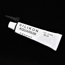 Клей для аквариума Silikon Aquarium Klej 60 мл, черный
