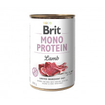 Консервы с ягненком Brit Mono Protein Lamb для собак, 400 г