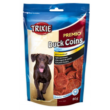 Лакомство для собак и щенков Trixie Premio Duck Coins, с уткой, 80гр