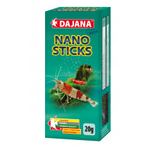 Корм Dajana Nano Sticks для декоративных креветок и аквариумных крабов 20 г
