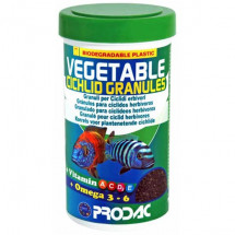 Корм Prodac Vegetable Cichlid Granules для травоядных цихлид, гранулы, 100 г