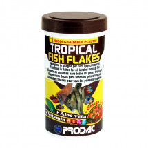Корм сухой в хлопьях Prodac Tropical Fish Flakes для тропических аквариумных рыб 