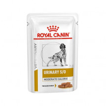 Консервы в соусе для собак Royal Canin Urinary S/O Moderate Calorie при мочекаменной болезни, упаковка 12х85г
