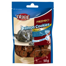 Лакомство шарики с лососем для кошек Trixie PREMIO Salmon Cookies, 50г