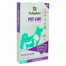 Капли на холку Palladium Pet Line №1 для собак спот-он, 20-30 кг 4 мл х 1 шт, 202217