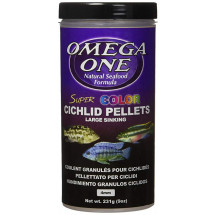Корм для рыб Omega One Large Super Sinking Color Cichild Pellets 85431, 231 г (снято с продажи)