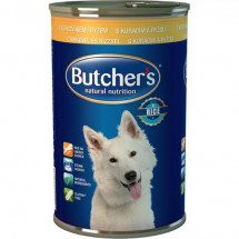 Консервы Butcher`s Dog, для собак, курица+рис, 390г