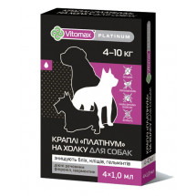 Капли на холку для собак средних пород Vitomax Platinum
