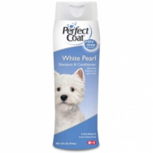 Шампунь 8 in 1 White Pearl Shampoo, белая жемчужина, для собак со светлой шерстью, 473мл