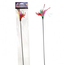 Игрушка с перьями для котов Karlie-Flamingo Teaser Feathers, 48 см 