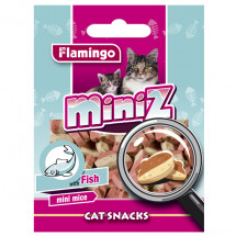 Karlie-Flamingo лакомство для кошек рыба в форме мышек miniz mini mice миниз , 50 г