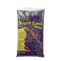 Песок черный для рептилий, Desert Sand Black 4.5 кг.