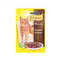 Консервы для котов Friskies, с говядиной упаковка 26х85 г