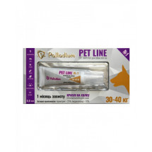 Капли на холку Palladium Pet Line №1 для собак спот-он, 30-40 кг 6 мл