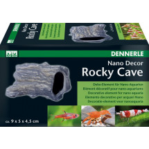 Керамическая пещера Dennerle Nano Decor Rocky Cave, 9,0 х 5,0 х 4,5 см