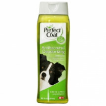 Шампунь 8 in 1 Perfect Coat Antibacterial Deodorizing, уничтожающий бактерии, д/собак, 473мл