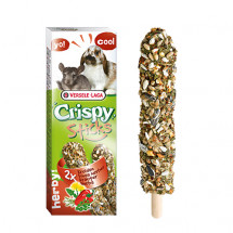 Зерновая смесь на палочке Versele-Laga Crispy Sticks, травы, лакомство для шиншилл и кроликов