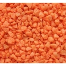 Песок GUTTI Оранжевый 2-3мм для аквариума, 0,8кг
