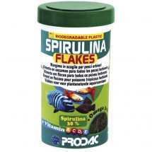 Корм сухой в хлопьях Prodac Spirulina Flakes для травоядных тропических рыб