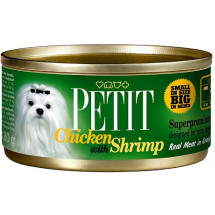 Влажный корм Brit Petit Курица и Креветки, для собак, 80 г
