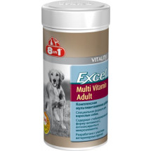 Витамины 8 in 1 Excel Multi Vit-Adult, с микроэлементами для взрослых собак