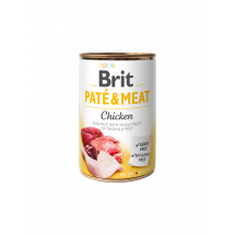 Консервы с курицей для собак Brit Pate & Meat Dog Chicken, 400 г