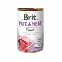 Консервы с ягненком для собак Brit Pate & Meat Dog Lamb, 400 г