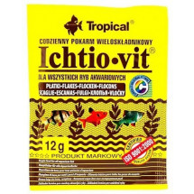 Корм в виде хлопьев Tropical Ichtio-vit для рыб