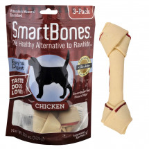 Деликатес для собак средних пород SmartBones Medium, косточка с курицей