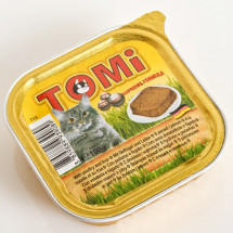 Паштет Tomi, с птицей и печенью, для кошек, 0,1кг